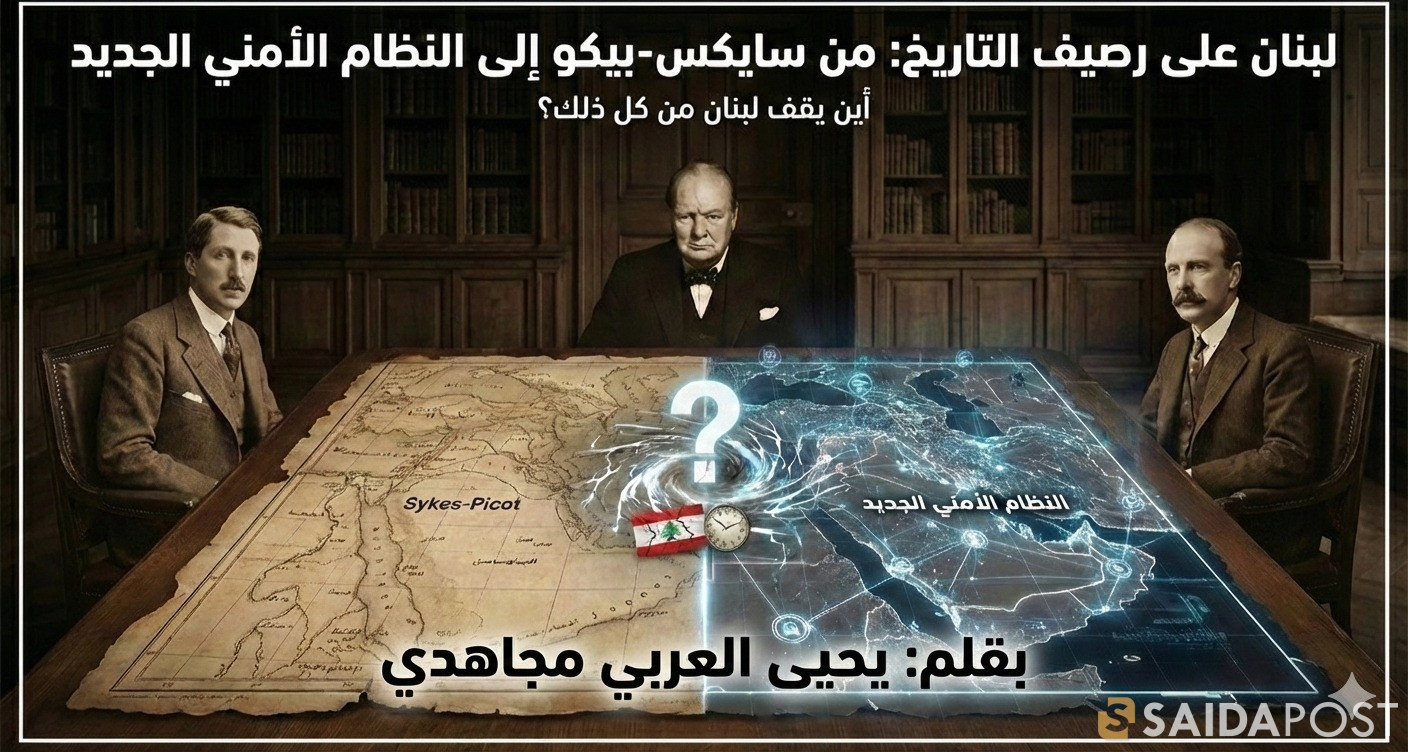 لبنان على رصيف التاريخ: من سايكس-بيكو إلى النظام الأمني الجديد